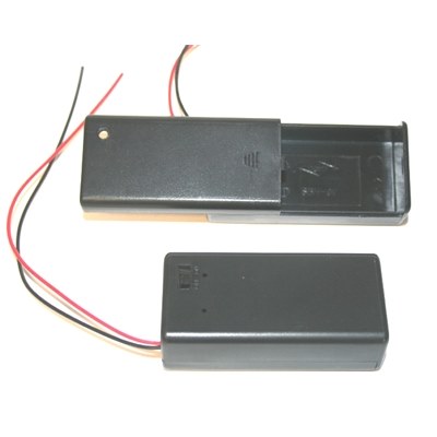 9V Battery box with switch SBH-9VAS
