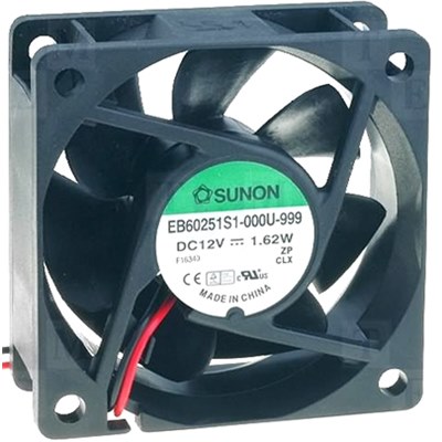 60mm x 25mm 12V DC Fan