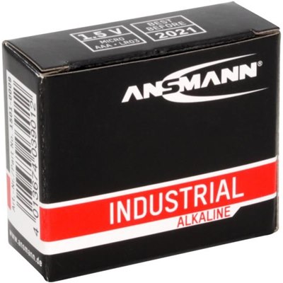 Ansmann AAA Alkaline Batteries Box of 10