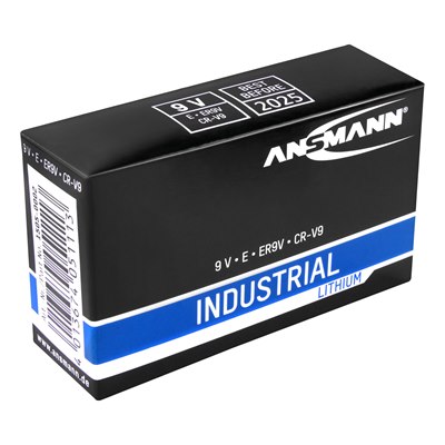 Ansmann 9V Lithium Batteries Box of 5