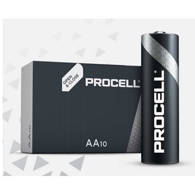 Duracell Procell AA 1.5v PC1500 (Box of 10) 5000394079779