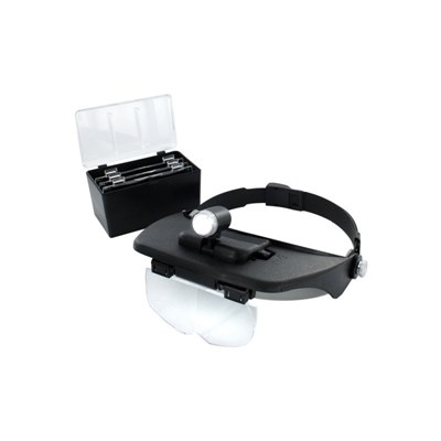 LC Versatile Headband magnifier 4 Lenses