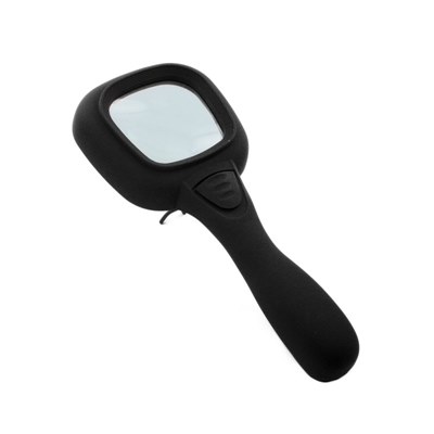 LC LED Handheld Magnifier4x with inbuilt stand