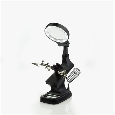 Modelcraft Helping Hands & LED Magnifier