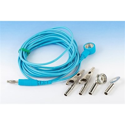 Ground cord 10mm stud/M5 ring terminal