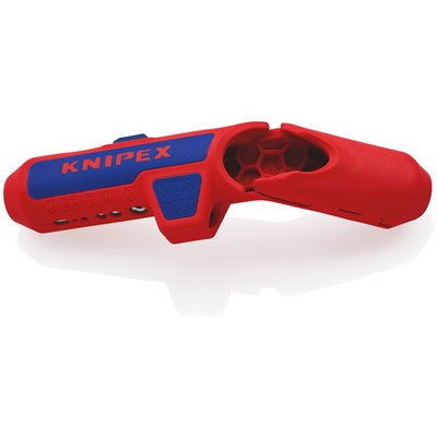 KNIPEX ErgoStrip® Universal Stripping Tool for right-handers 135 mm Ø 8,0 – 13,0 mm 16 95 01 SB