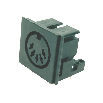 5 pin PCB DIN socket (180°)