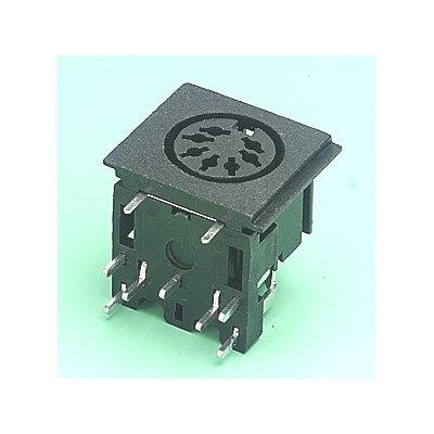 7 pin PCB DIN socket