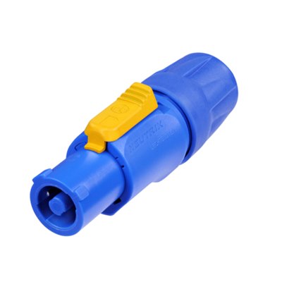 NAC3FCA Lockable Cable Connector Blue