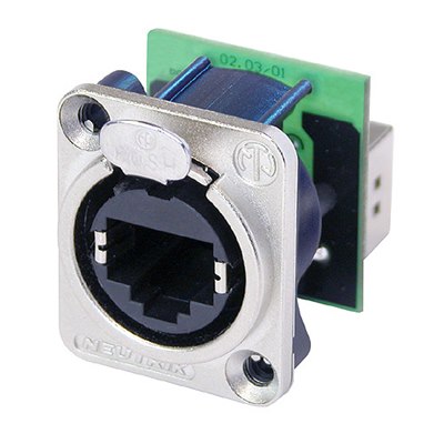 NE8FDP RJ45 Feedthrough receptacle