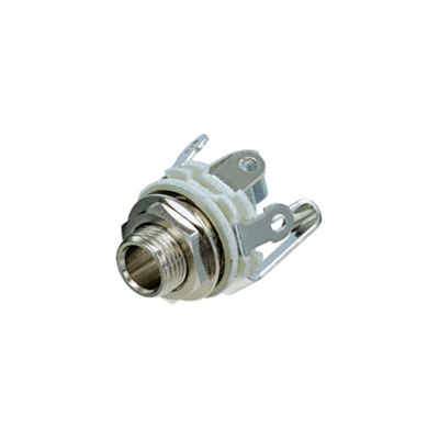 REAN NYS230 1/4" Open Jack Socket, Stereo 3 Pole