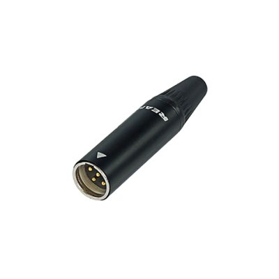 RT3MC-B Tiny XLR 3 Pole Male Cable Connector