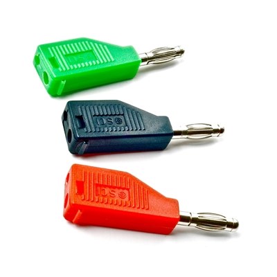 4mm stackable plug Yellow