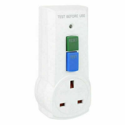 Power Safety Cut-Out 13A RCD adaptor