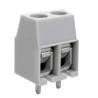 CamdenBoss CTB1500/2 2 Pole 5mm Pitch Screw Terminal Block