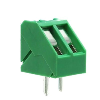CTBP3000/2; 5mm; Low Profile; 45°; PCB; Rising Clamp
