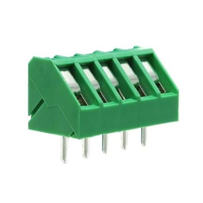 CTBP3000/4; 5mm; Low Profile; 45°; PCB; Rising Clamp