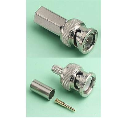 BNC crimp plug - 50Ω