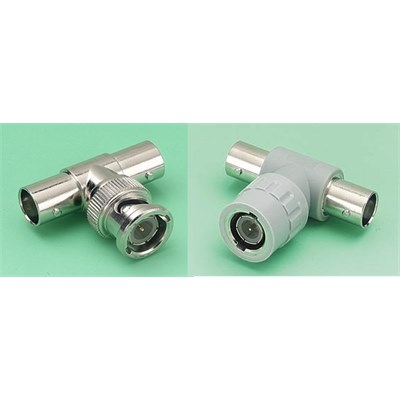 Standard BNC "T" adaptor F/M/F- 50Ω