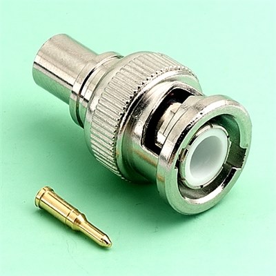 BNC Cable Moulding Plug - 50&#8486;