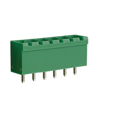 CTBP9300/6 6way 5mm Male Header Closed End