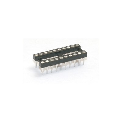 6 pin turned IC socket 0.3in POS-306-S001-95