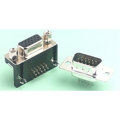 D plug 15way HD solder