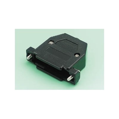 Moulded D cover Black 25 way