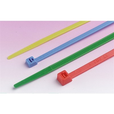300mm Cable Tie pack 100 YELLOW