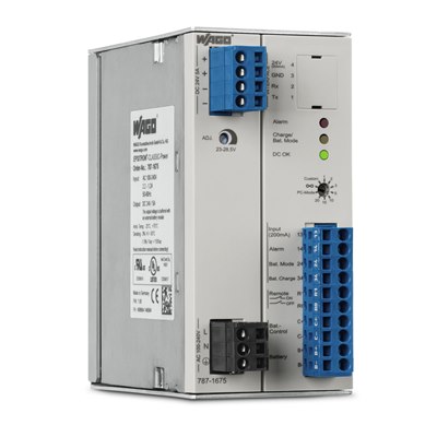 WAGO SMPSU; Integrated Charger/Controller; 24VDC
