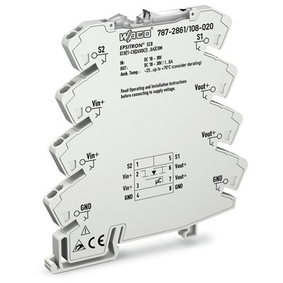 WAGO Electronic Circuit breaker; 1-Channel; 24VDC