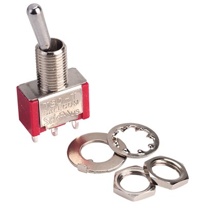 T8013-SEBQ-H SPDT toggle switch on-on
