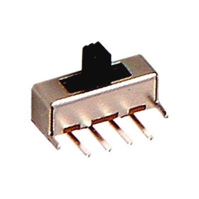 Miniature Right Angle PCB mounting Slide Switch 3 position