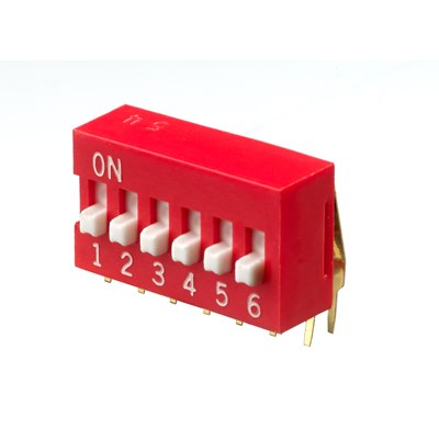 NDA-06-V 6 Way DIL Switch
