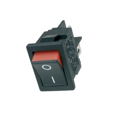 DPST Visi on Rocker Switch Red