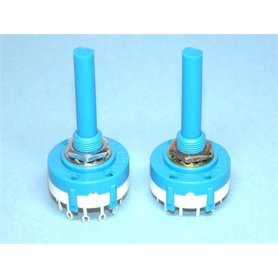 Rotary switch 1P 12W solder shorting