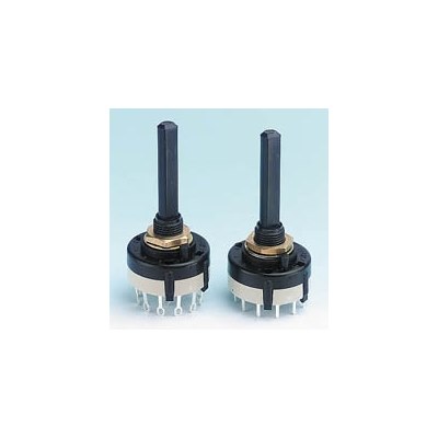Rotary switch 2P 6W PCB CK1045