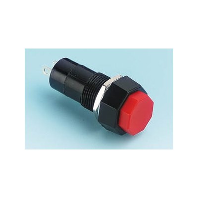 Red button momentary switch R18-24B-3H 