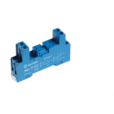 DIN rail base+ clip 40.31 series 95.83.3SMA