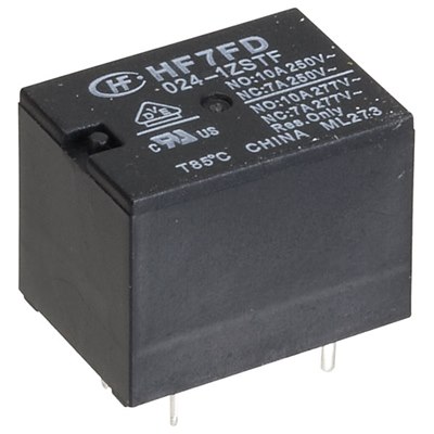 Relay HF-7FD 10A 24VDC HF7FD0241ZSTF