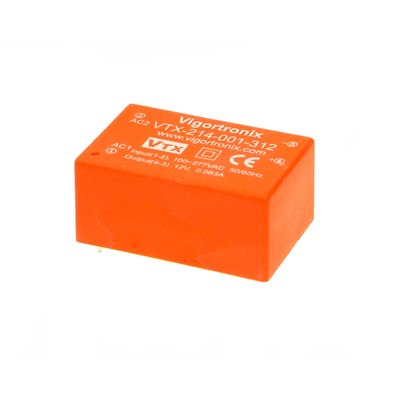 6V 1 Watt High Performance AC-DC Converter ﻿VTX-214-001-306