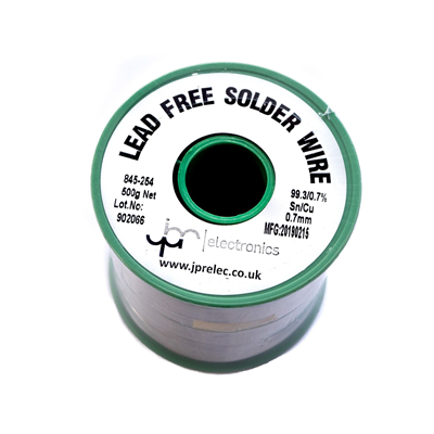 JPR Lead Free Solder 18SWG 1.2mm 100G Reel