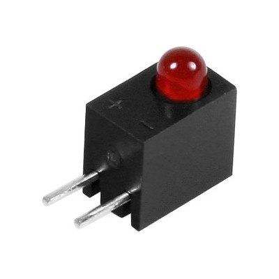 3mm PCB LED Red L-7104(L-934)CB/1ID