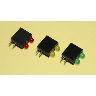 3mm Dual PCB LED Red L-710A8FG/2ID