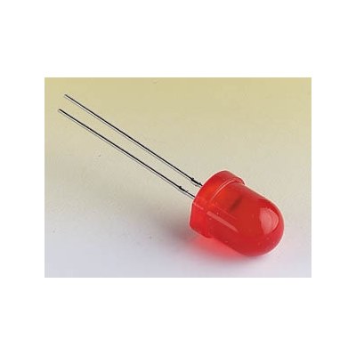 8mm flashing LED Red