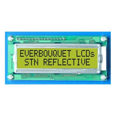 Reflective LCD Display 1x16 char.