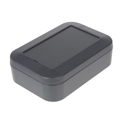 CHD91E2DG Dark Grey Low Profile Plastic Enclosure 130x90x40mm - Takachi WP9-13-4C