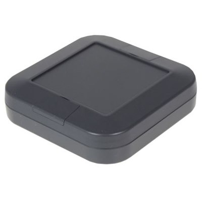 CHD91E3DG Dark Grey Low Profile Plastic Enclosure 100x100x25mm - Takachi WP10-10-3C