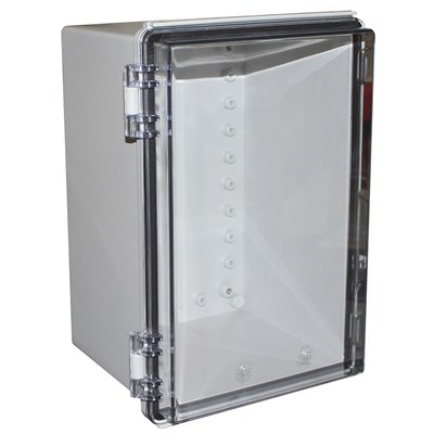 CHDX8-227C Clear lid enclosure 300x200x150mm