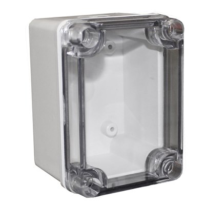 CHDX6-221C Clear lid knockout enclosure 110x80x70